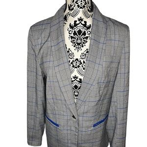 Popsugar Blue Gray Blazer Size Medium